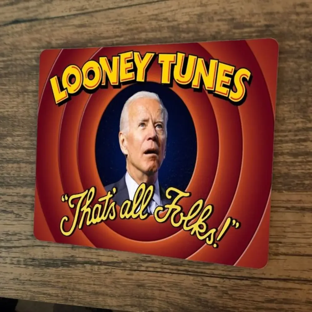 Looney Tunes‎ Joe Biden Thats All Folks Mouse Pad